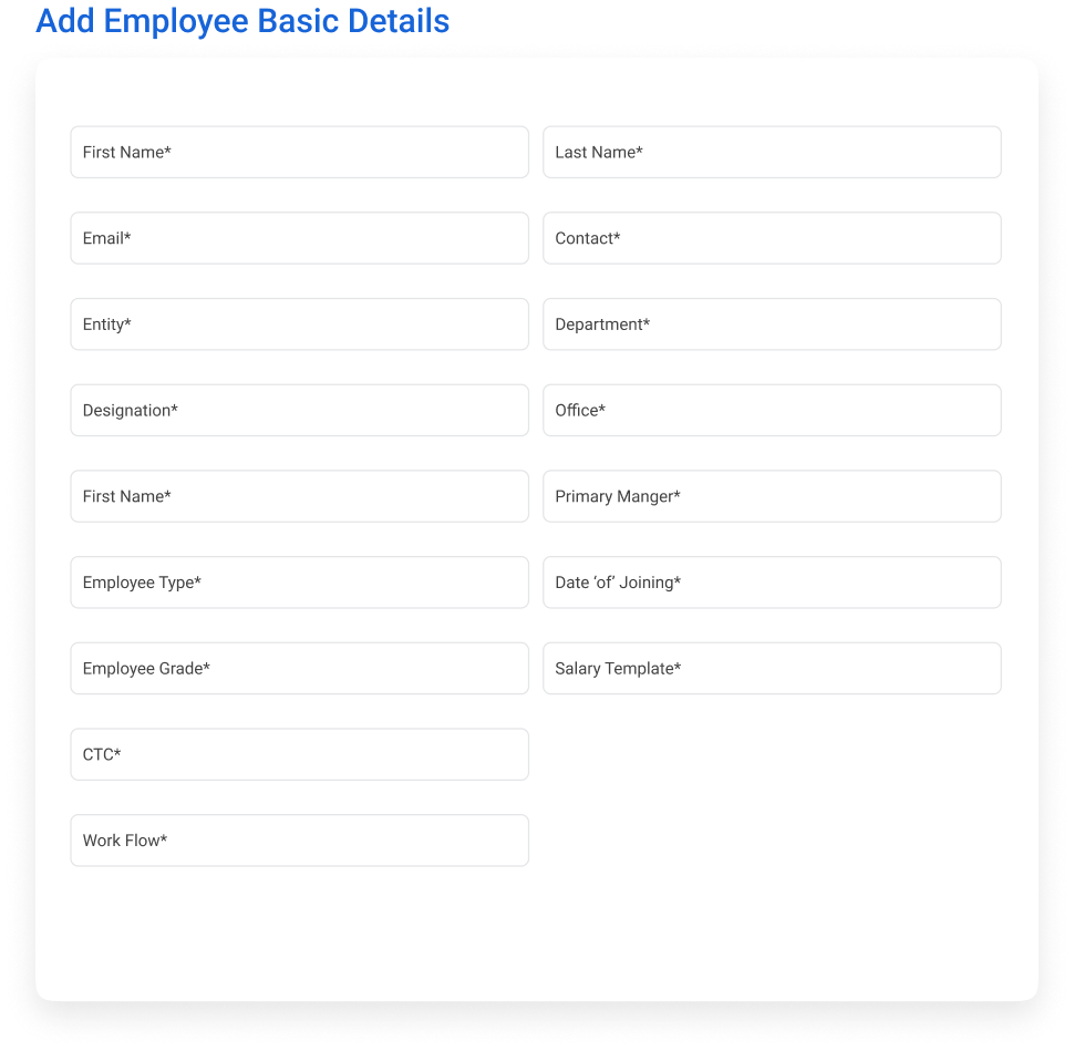 Employee Self Service Portal